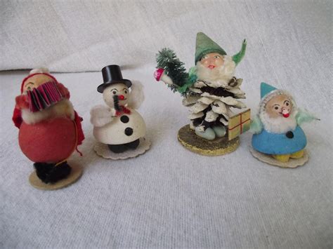 Vintage Christmas Ornaments Made in Japan 